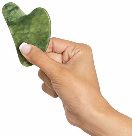 Plumbeauty Gua Sha nefrito akmuo (skulptūrinis akmuo)