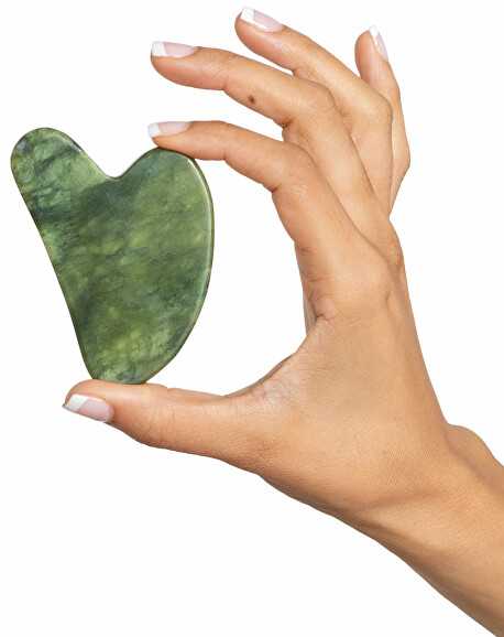 Plumbeauty Gua Sha nefrito akmuo (skulptūrinis akmuo)
