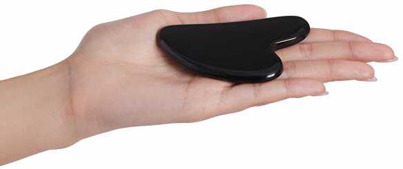 Plumbeauty Gua Sha akmuo Obsidianas (skulptūrinis akmuo)