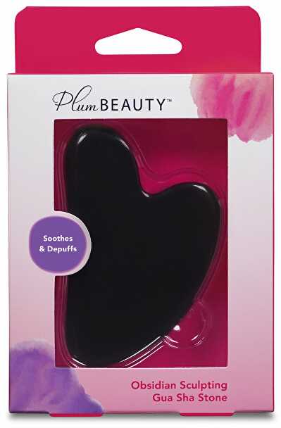Plumbeauty Gua Sha akmuo Obsidianas (skulptūrinis akmuo)