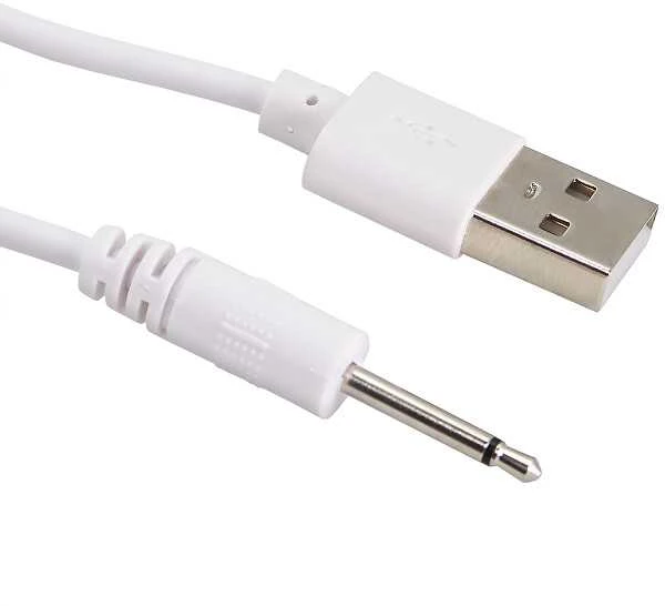 „PlusOne“ įkrovimo USB laidas mini vibratoriams PLO-6702DPK ir PLO-6702LPK, 2 vnt.