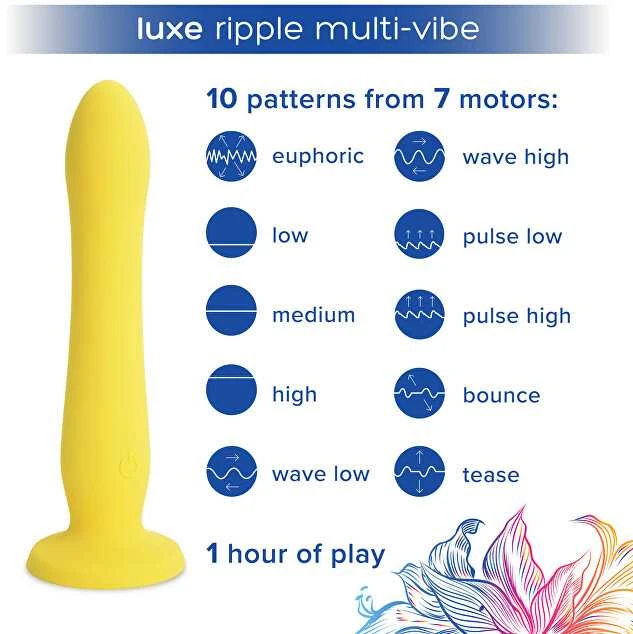 PlusOne Masterpiece luxury multi-vibrator