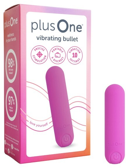 PlusOne Mini vibrator dark pink