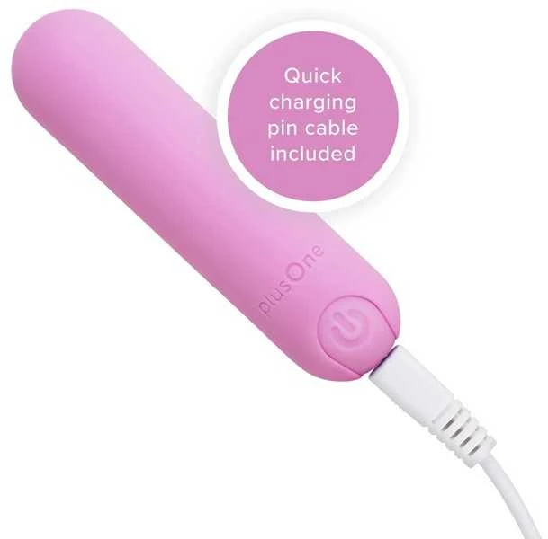 PlusOne Mini vibrator pink