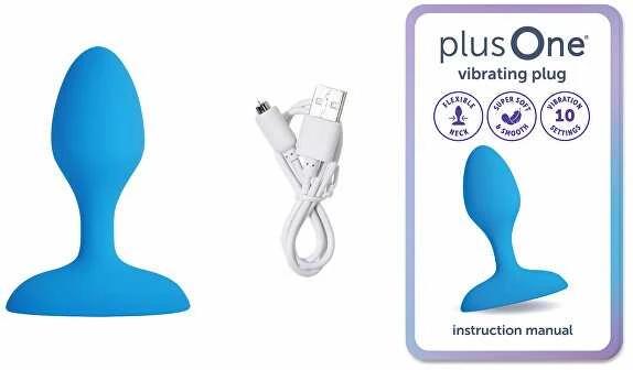 PlusOne Vibrating anal stimulator