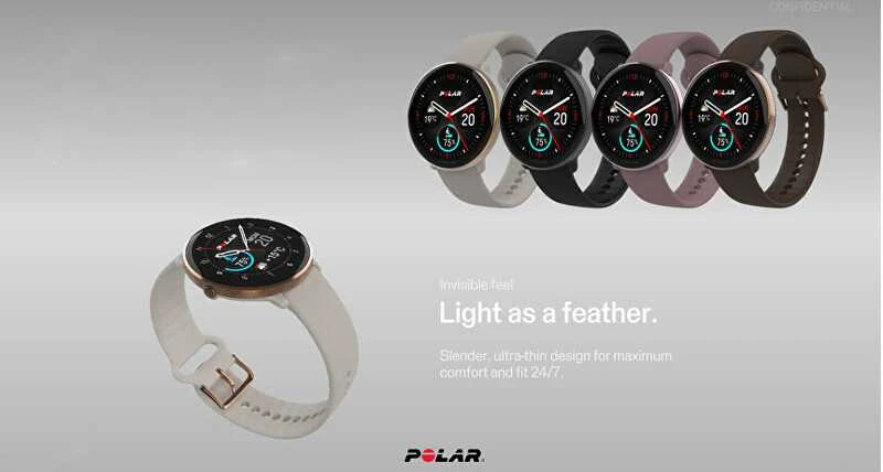 Išmanusis laikrodis Polar Ignite 3, S-L dydžio, Juodos spalvos