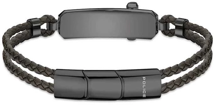 Vyriškos apyrankės Police PEAGB2211636 Oda 19 cm