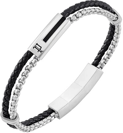 Police Fashion double bracelet for men Dualcell PEAGB0082501
