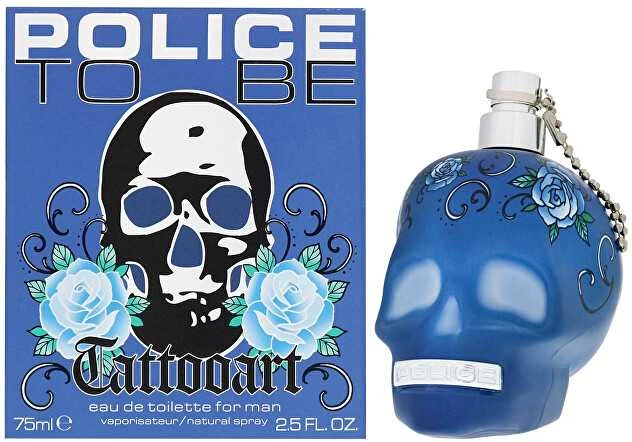 Police To Be Man Tattoo Art tualetinis vanduo 40ml