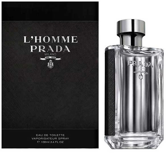 Prada L'Homme EDT tualetinis vanduo vyrams, 50 ml