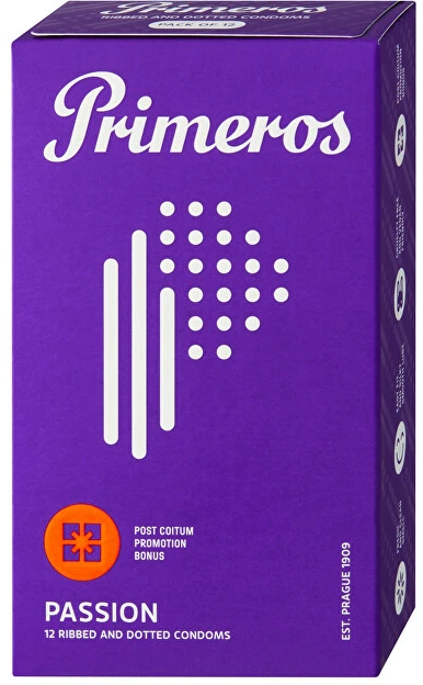 Primeros Passion 12vnt Vyrams Condoms
