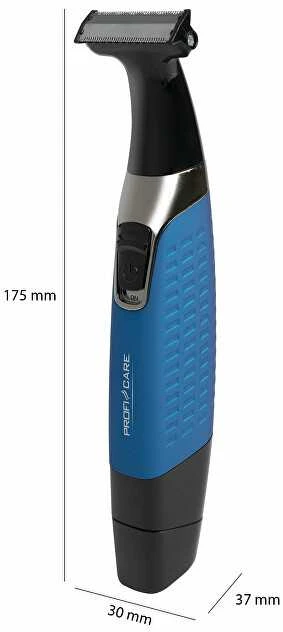 ProfiCare Body hair trimmer PC-BHT 3074 mėlynas/juodas