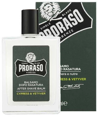Proraso After Shave Balm Cypress & Vetyver Balzamas po skutimosi, 100 ml