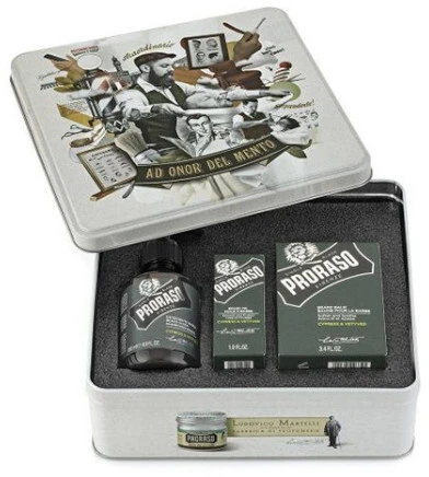 Proraso Barzdos priežiūros rinkinys Cypress & Vetyver aprašymas - Prekės nuotrauka