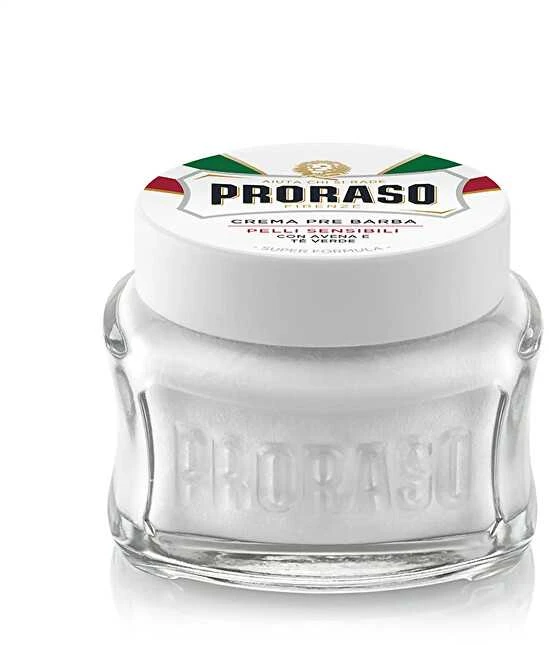 Proraso Sensitive Skin Pre Shave Cream Kremas prieš skutimąsi, 100 ml
