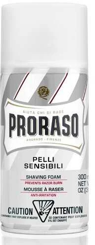 Proraso White Line skutimosi putos - Jautriai odai, 300 ml