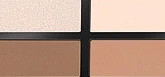 Pupa Milano Pupa #READY4SELFIE Contouring & Strobing Powder Palette kontūravimo ir strobingo pudros paletė, atspalvis: 001-Light Skin, 17,5 g