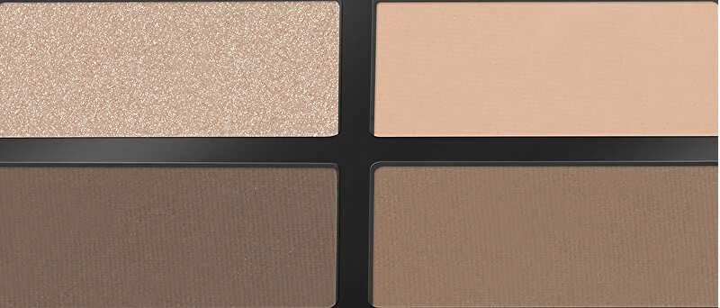 Pupa Milano Contouring & Strobing Ready 4 Selfie pudros paletė 003 tamsiai odai, 17,5 g