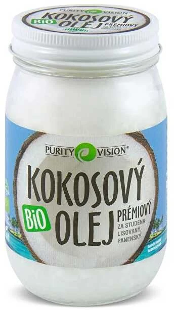 „Purity Vision BIO“ šalto spaudimo tyras kokosų aliejus, 120 ml