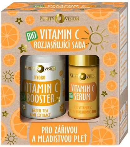 „Purity Vision Bio“ vitamino C rinkinys (stiprinamasis 100 ml + serumas 30 ml)