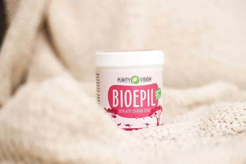 Purity Vision BioEpill depiliacinė cukraus pasta unisex depiliacinė priemonė, 400g
