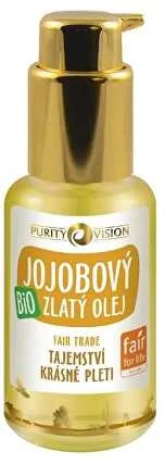 Purity Vision Jojoba Bio Gold Oil veido aliejus unisex, 100 ml