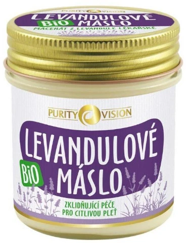 Purity Vision Lavender Bio Body Butter kūno sviestas unisex, 120 ml