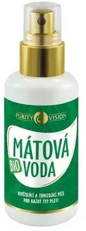 Purity Vision Mint Bio Vanduo Facial Lotion and Purškiklis unisex, 100 ml