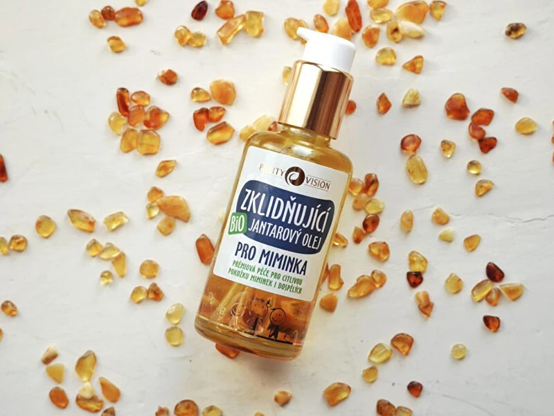 Purity Vision Bio Soothing Amber Oil kūdikiams skirtas jautrios odos priežiūrai 95 ml