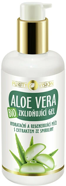 Purity Vision Aloe Vera Bio Soothing Gel Unisex kūno geliai, 200 ml