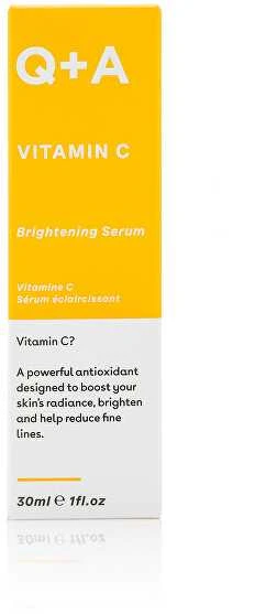 Q+A Vitamin C Brightening Serum skaistinamasis veido serumas, 30 ml