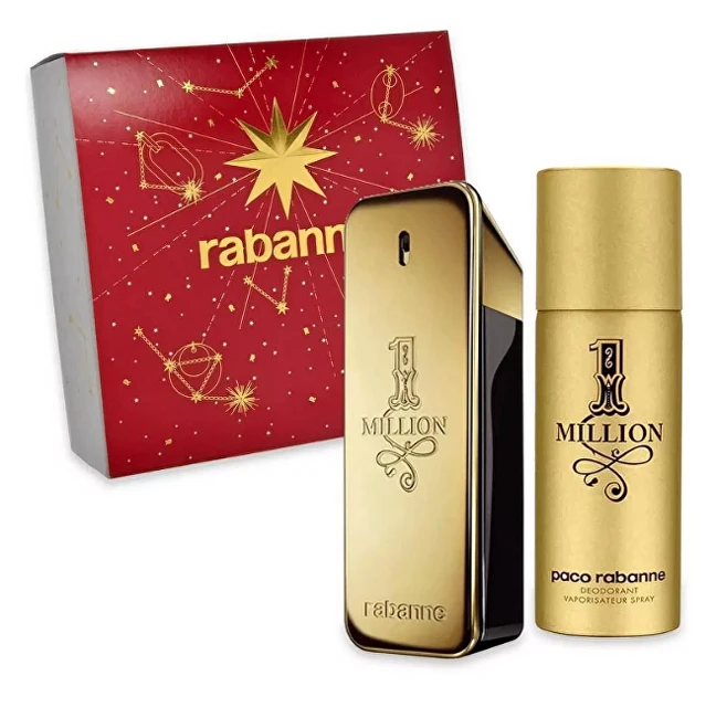 Paco Rabanne 1 Million rinkinys vyrams (kvepalai EDT, 100 ml + dezodorantas 150 ml)