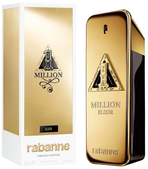 Kvepalai vyrams Paco Rabanne One Million Elixir Parfum Intense, 200 ml