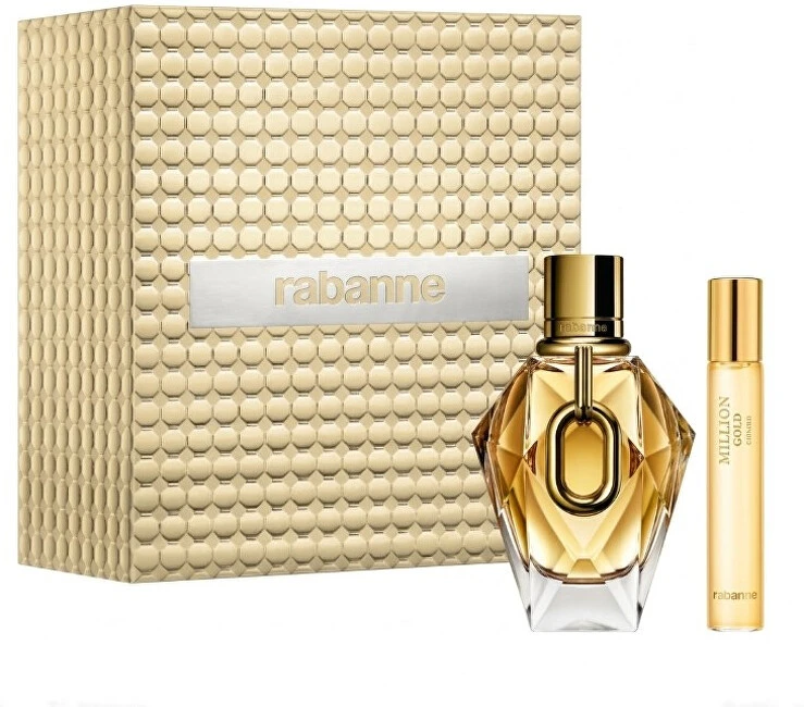 Paco Rabanne Million Gold For Her Gift Set, 110 ml