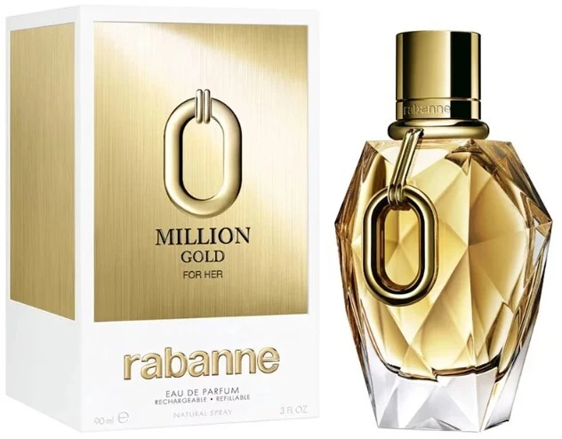 Kvepalai moterims Rabanne Million Gold For Her, EDP 30 ml