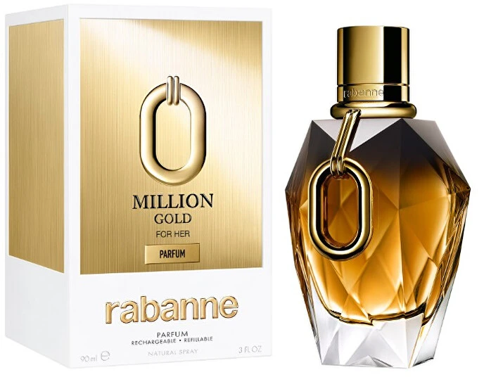 Paco Rabanne Rabanne Million Gold For Her Parfum Papildomas PP pildomi kvepalai moterims, 30 ml