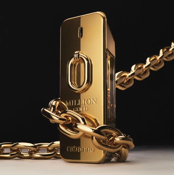 Paco Rabanne Rabanne Million Gold EDP Intense Purškiklis, 100 ml Set 3 Pieces