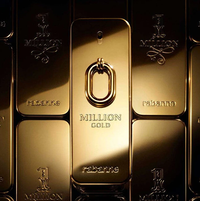 Paco Rabanne Rabanne Million Gold EDP Intense Purškiklis, 100 ml Set 3 Pieces