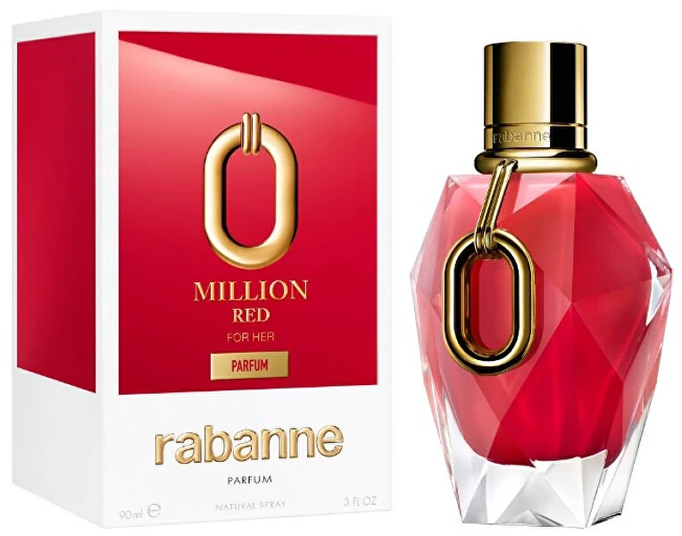 Paco Rabanne Rabanne Million Raudona For Her Parfum PP kvepalai moterims, 50 ml