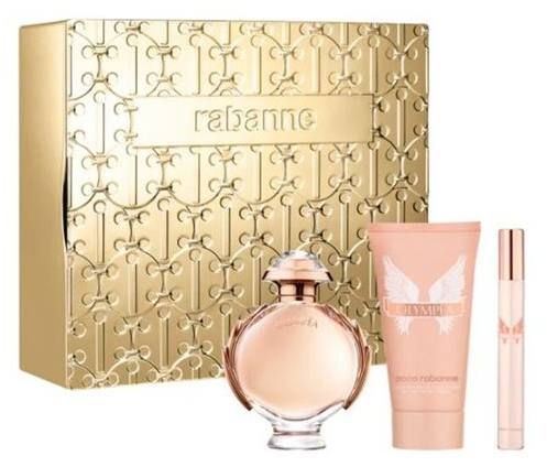 Rabanne Olympea - EDP 50 ml + kūno losjonas 75 ml + EDP 10 ml