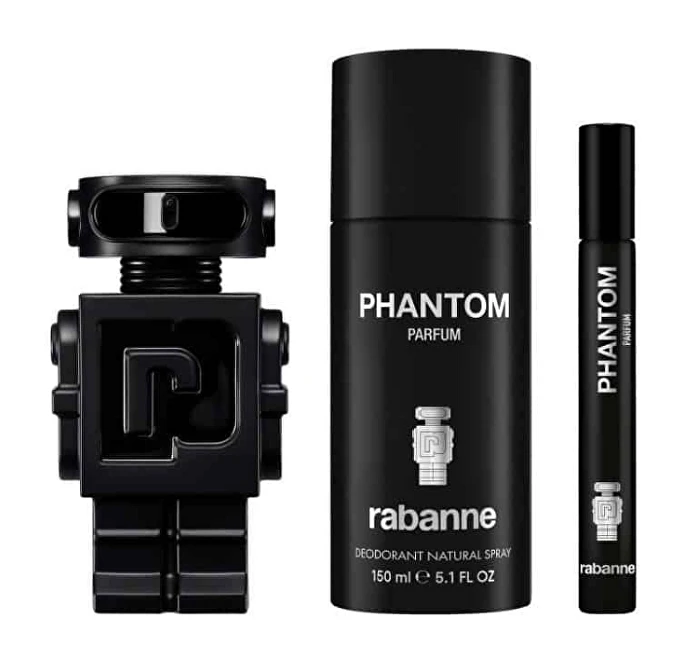 Paco Rabanne Rabanne Phantom - parfém 50 ml + deodorant ve spreji 150 ml + parfém 10 ml