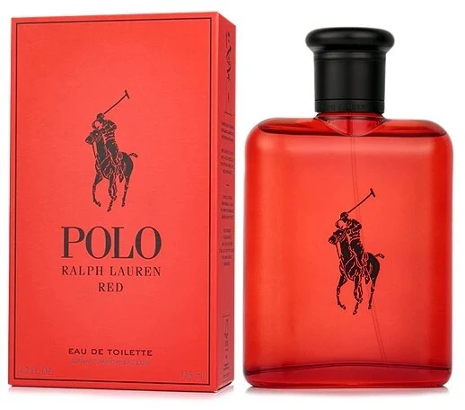Ralph Lauren Polo Raudona EDT tualetinis vanduo vyrams, 125 ml