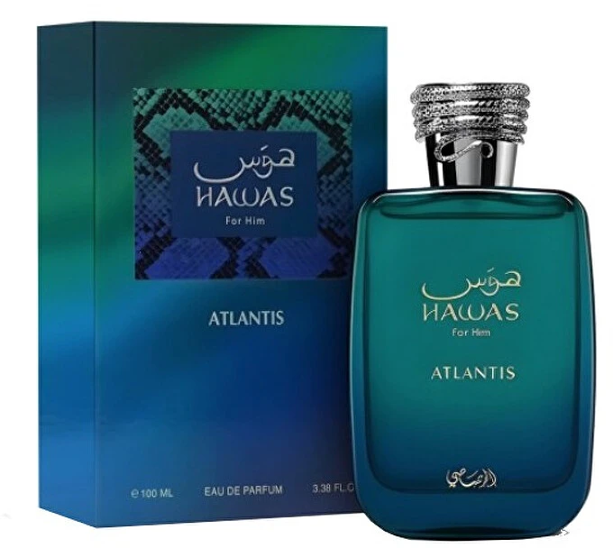 Rasasi Hawas Atlantis EDP parfumuotas vanduo vyrams, 100 ml