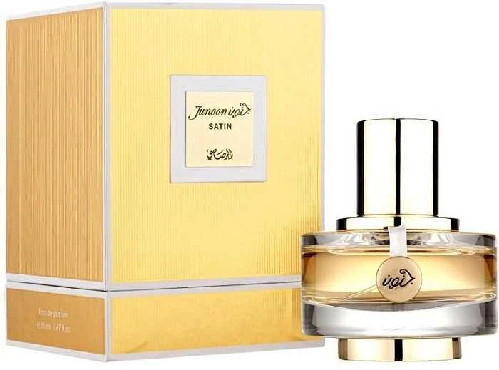 Rasasi Junoon Satin Pour Femme EDP parfumuotas vanduo moterims, 50 ml