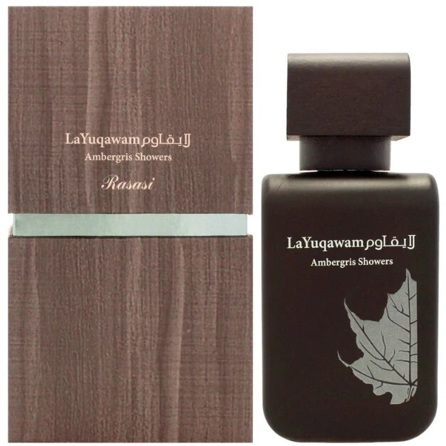 Rasasi La Yuqawam Ambergris Showers EDP parfumuotas vanduo vyrams, 75 ml