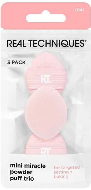 Real Techniques Mini Miracle Powder Puff aplikatorius