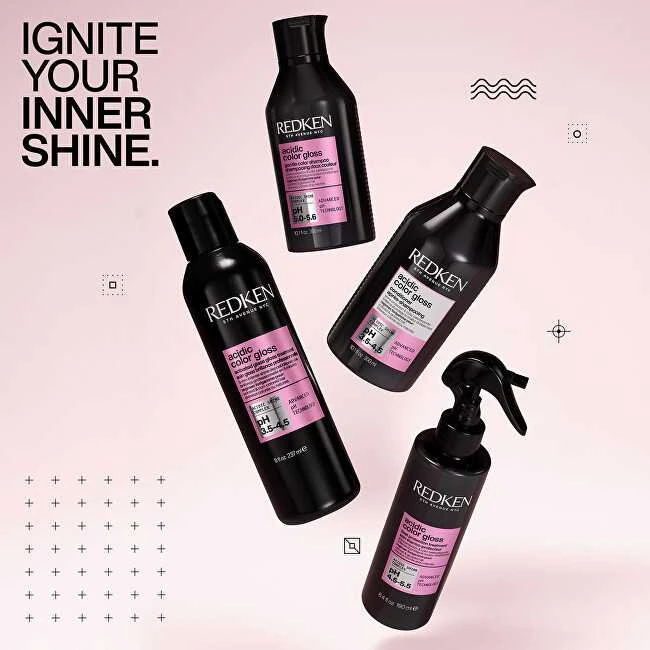 Redken Acidic Color Gloss Protector Térmico Sin Aclarado, 190 ml
