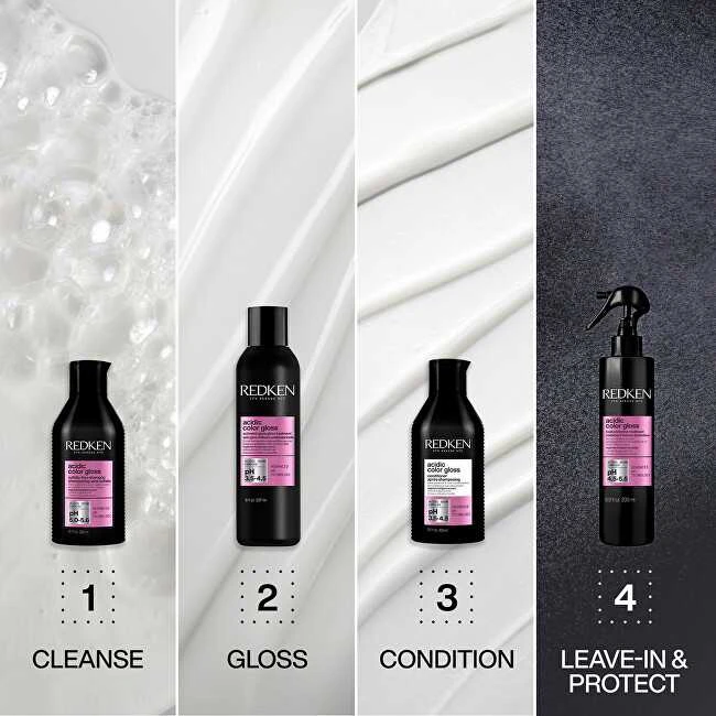 Redken Acidic Color Gloss Protector Térmico Sin Aclarado, 190 ml