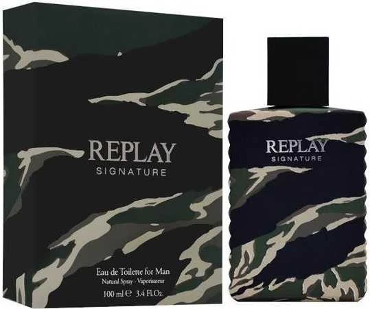 Replay Signature EDT tualetinis vanduo vyrams, 30 ml
