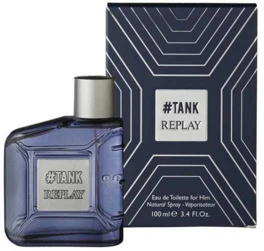 Replay #Tank EDT tualetinis vanduo vyrams, 50 ml